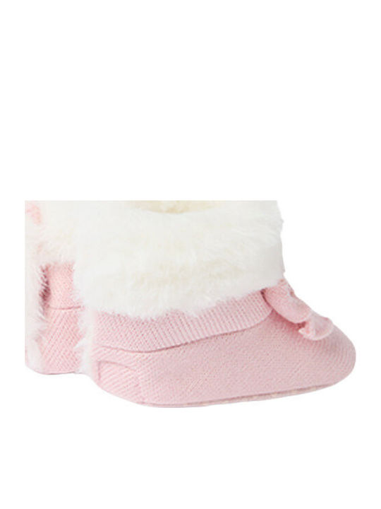 Mayoral Baby Booties Pink