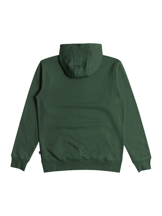 Big Logo Sweatshirt with Hood Green