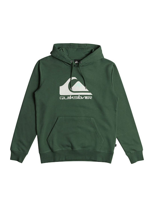 Big Logo Sweatshirt with Hood Green