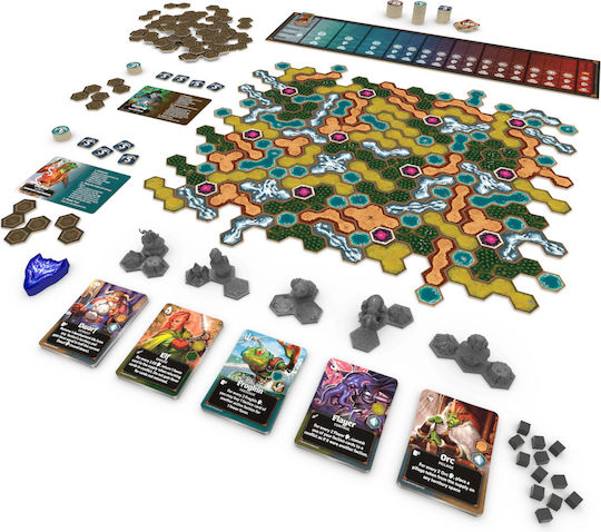 Board Game Dawn of Ulos for 1-5 Players 14+ Years Old (EN) Thunderworks Games