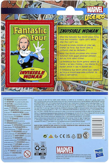 Фигура за действие Marvel Legends Retro Collection Invisible Woman Височина 10 см