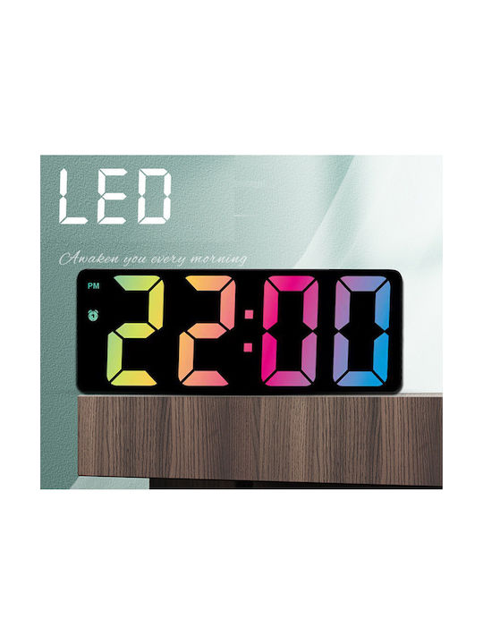 Tabletop Digital Clock with Alarm GH0725W