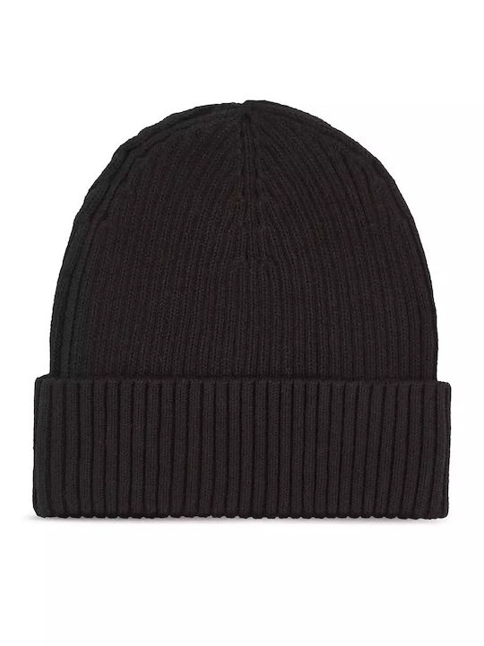 Calvin Klein Beanie Beanie with Rib Knit in Black color