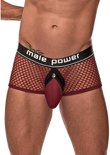 Malepower Ανδρικό Sexy Boxer Μπορντό