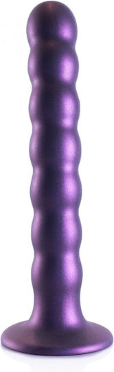 Shots Ρεαλιστικό Dildo με Όρχεις και Βεντούζα Μωβ 17cm