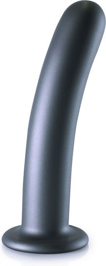 Shots Dildo realist cu Testicule și Ventuză Gri 17cm