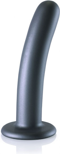 Shots Ρεαλιστικό Dildo με Όρχεις και Βεντούζα Γκρι 14.5cm