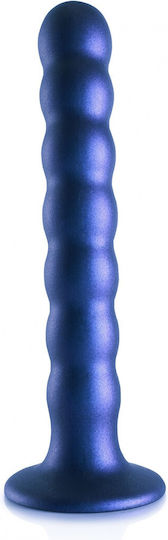 Shots Dildo realist cu Scrotum Albastru 16.5cm