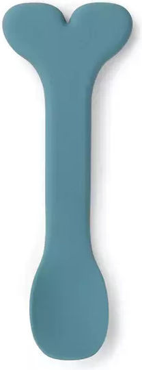 Done by Deer Feeding Set Wally Bowl made of Silicone Light Blue 2pcs