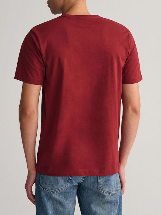 T-shirt Burgundy