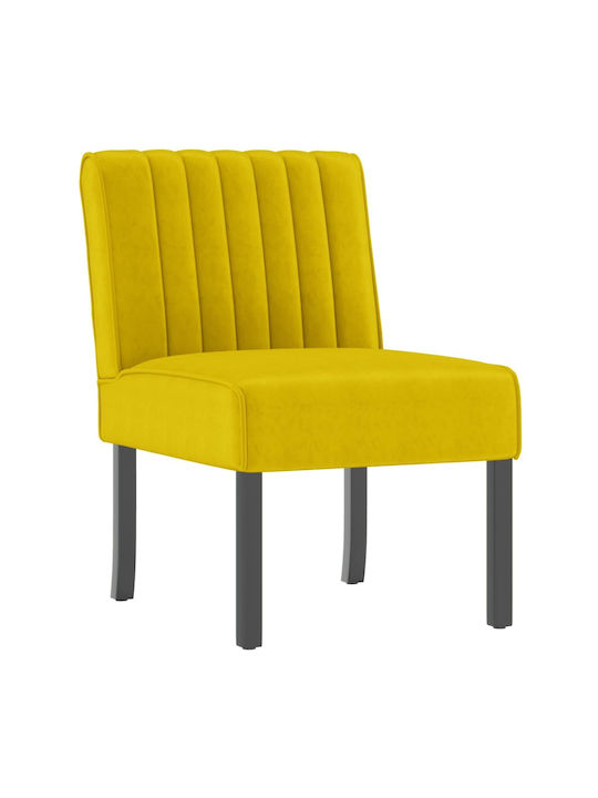 Armchair Yellow 48x64x72cm