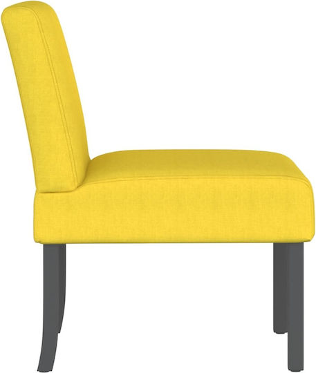 Armchair Yellow 48x64x72cm