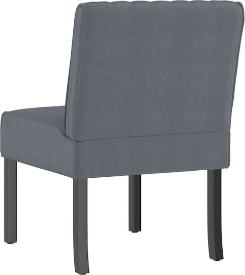 Armchair Gray 48x64x72cm