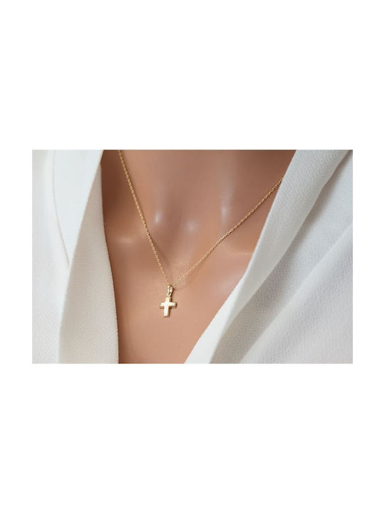 Paraxenies Gold Cross 14K with Chain