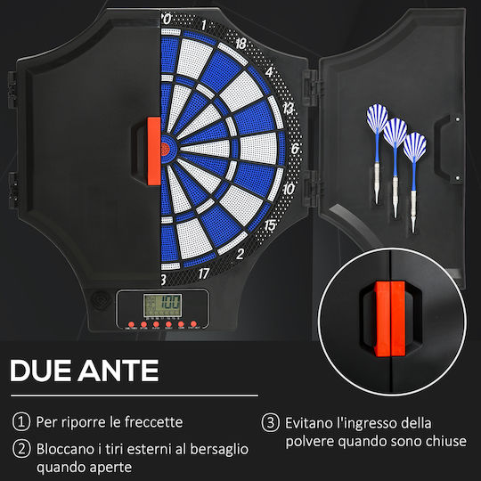 Sportnow Electronic Darts Board Σετ με Ηλεκτρονικό Στόχο & 6