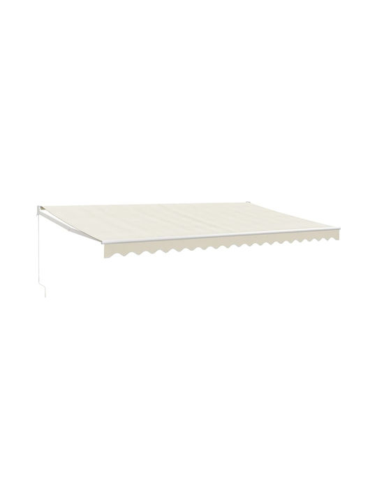 vidaXL Terrace Wall Tent Beige 5x3cm