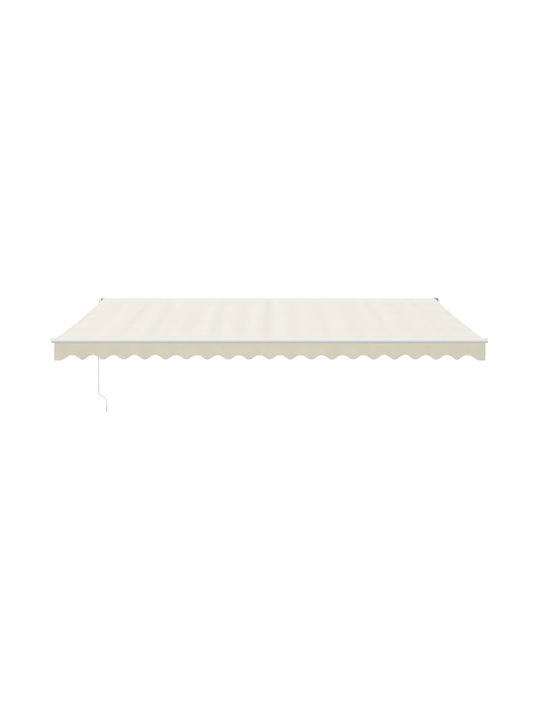 vidaXL Terrace Wall Tent Beige 5x3cm