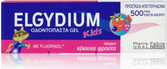 Elgydium Kids Promo Pack Baby Toothpaste for 2+ Years with Berries Flavor 50ml
