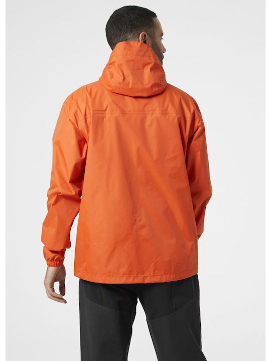 Helly Hansen Loke Ανδρικό Χειμωνιάτικο Μπουφάν Πορτοκαλί