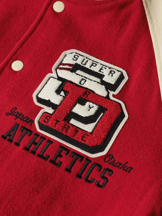 M D2 College Winter Jacket Red