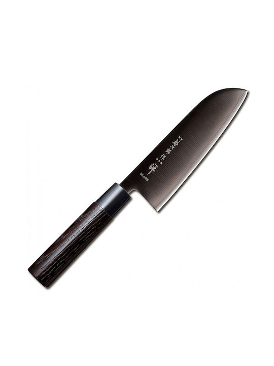 Tojiro Zen Black Messer Santoku aus rostfreiem Stahl 16.5cm