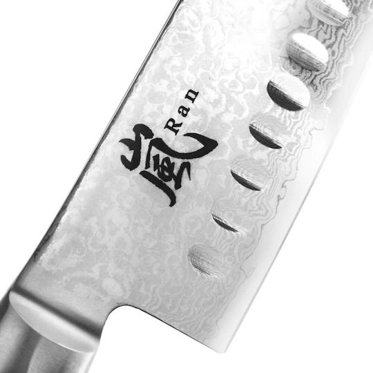 Yaxell Ran Μαχαίρι Santoku από Δαμασκηνό Ατσάλι 16.5cm