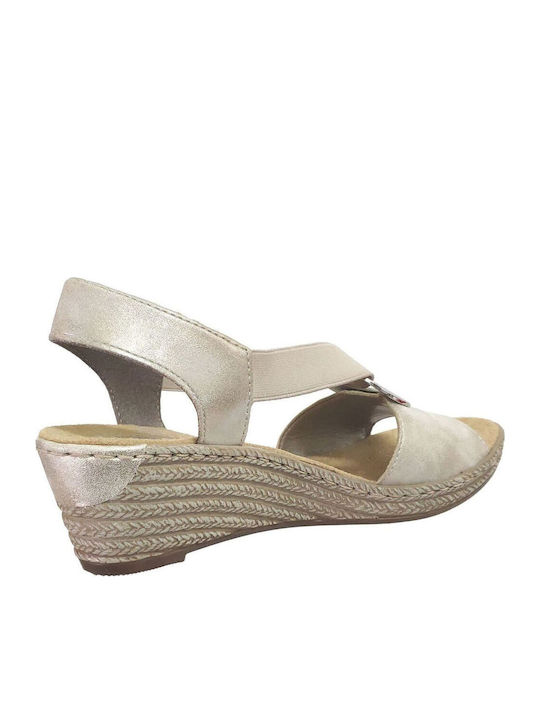 Platforme dama Anatomici Culoare Bej