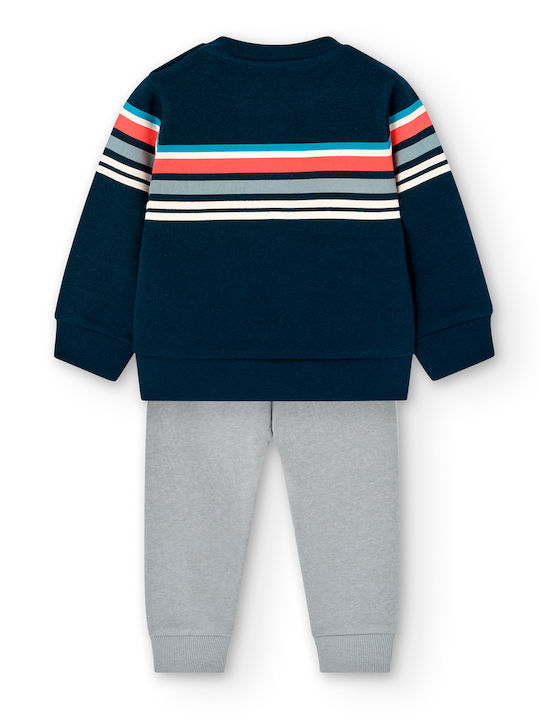 Boboli Kinder Sweatpants Set - Jogginganzug Blau 2Stück