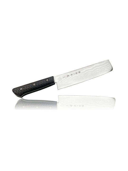 Tojiro Gai Μαχαίρι Nakiri από Δαμασκηνό Ατσάλι 16.5cm