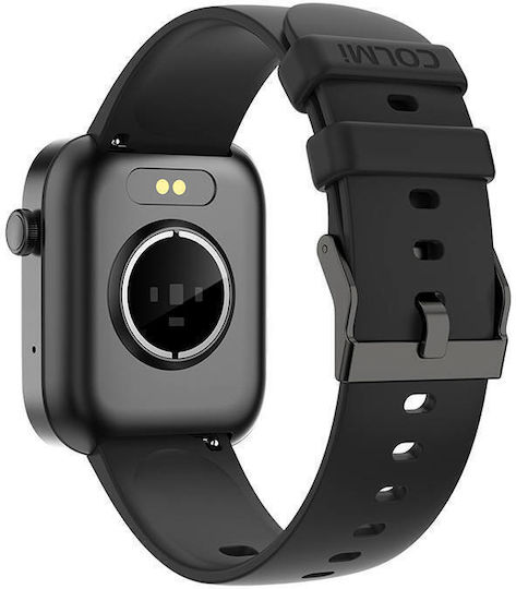 Colmi P71 45mm Smartwatch with Heart Rate Monitor (Black)