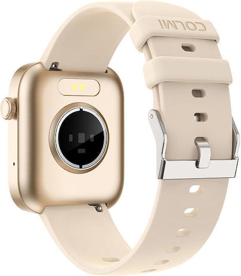 Colmi P71 45mm Smartwatch mit Pulsmesser (Gold)