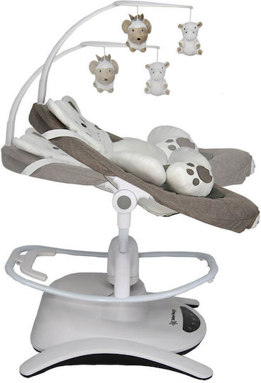 Bebe Stars Ηλεκτρικό Relax Μωρού Κούνια Imagine με Μουσική και Δόνηση Καφέ για Παιδί έως 12kg