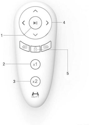 Xiaomi Mijia HUTT W55 Καθαριστής Τζαμιών Ρομπότ Μπαταρίας 24V Λευκός