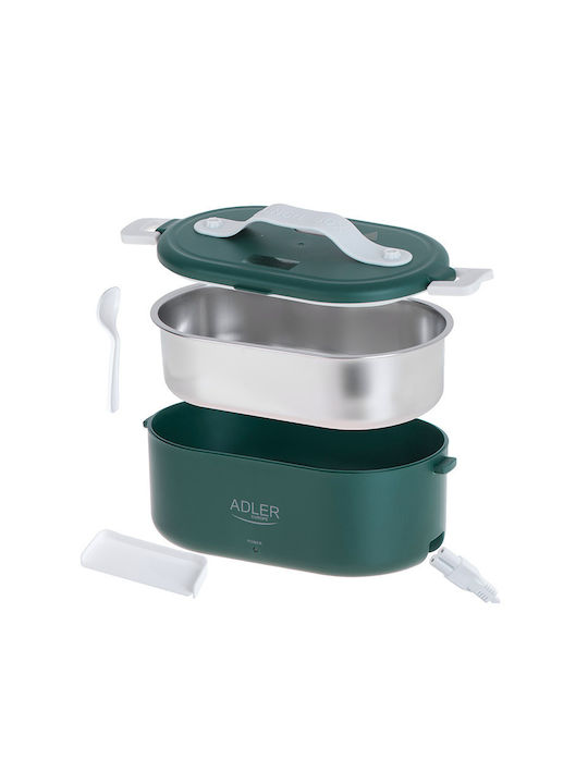 Adler Inox Electric Lunch Box Green 800ml