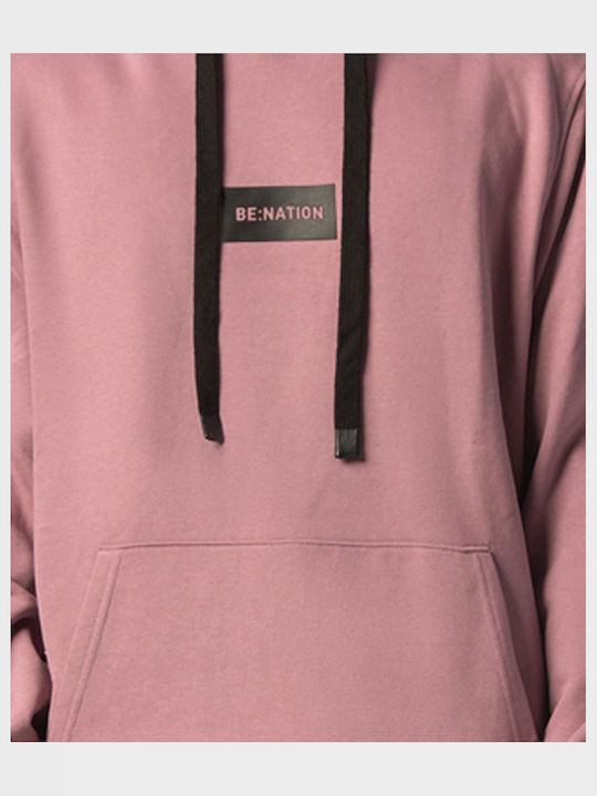 Sweatshirt mit Kapuze Rosa