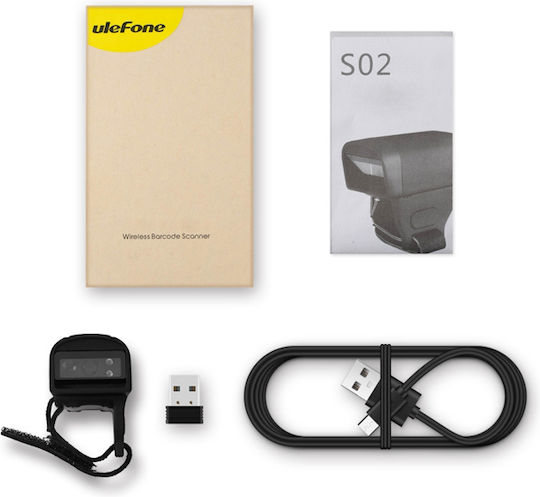 Ulefone Uscan Rs1 Ring Scanner Wireless with 2D and QR Barcode Reading Capability