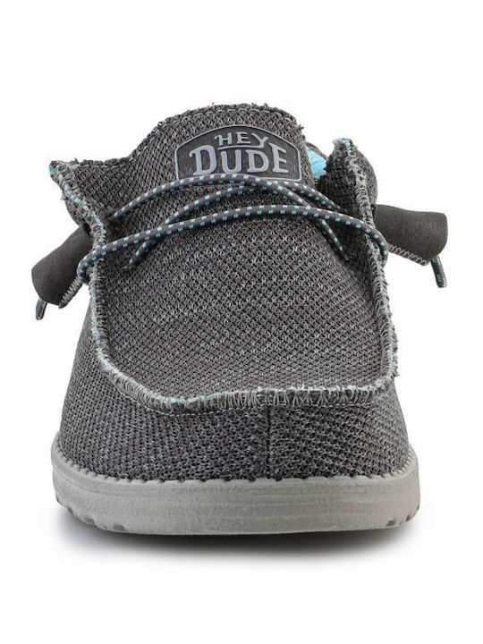Herren Mokassins in Gray Farbe