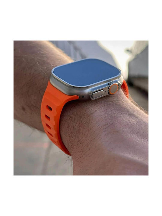 Tech-Protect Iconband Line Λουράκι Σιλικόνης Army Green (Apple Watch 44/45/46mm/Ultra 49mm)