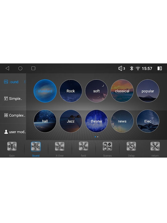 Lenovo Автомобилна Аудио Система (Блутут/USB/AUX/WiFi/GPS/Apple-Carplay/Android-Auto/CD) с Тъчскрийн 9"