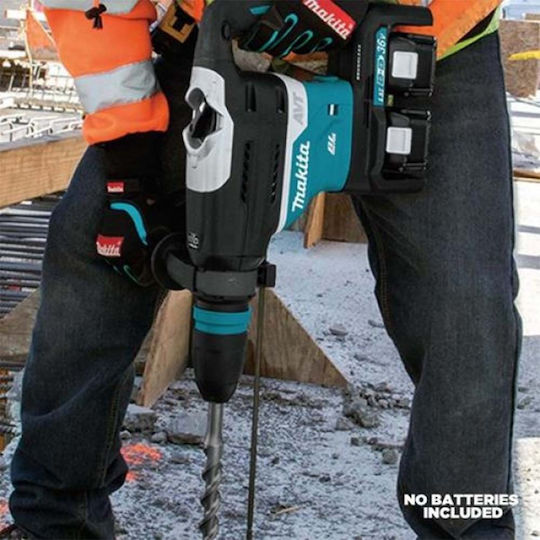 Makita Percuție Ciocan rotopercutor Baterie 18V Solo cu Suport SDS Max DHR400ZKUN