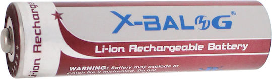 X-Balog Επαναφορτιζόμενη Μπαταρία 18650 Li-ion 4.2V 1τμχ