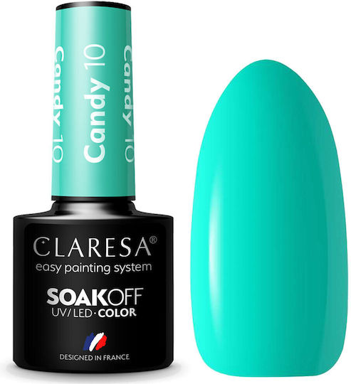 Claresa Candy 10 Gel Nagellack Grün Winks 4 5ml