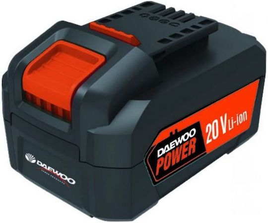 Daewoo Μπαταρία Εργαλείου Λιθίου 20V με Χωρητικότητα 4Ah