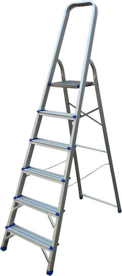 Viosarp Leiter Aluminium mit 5+1 Stufen