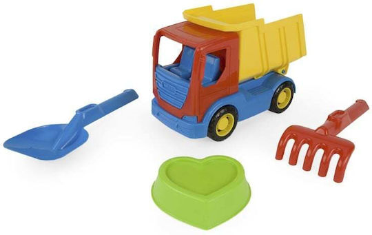 John Beach Toy Vehicle with Accessories made of Plastic 4pcs
