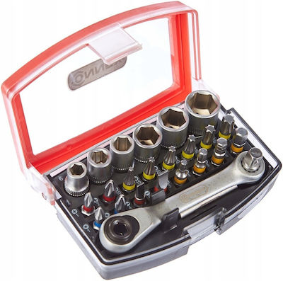 Connex Set Ratchet 1\4" 25pcs