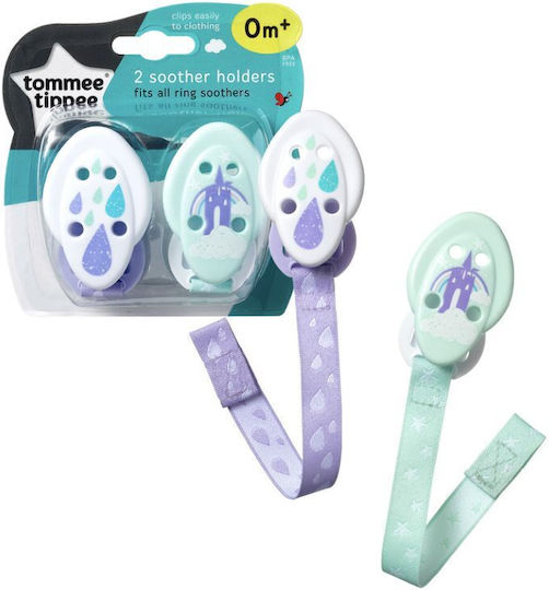Tommee Tippee Tommee Tippee Schnullerzubehör Mehrfarbig Stoffbänder aus Stoff 2 Stück