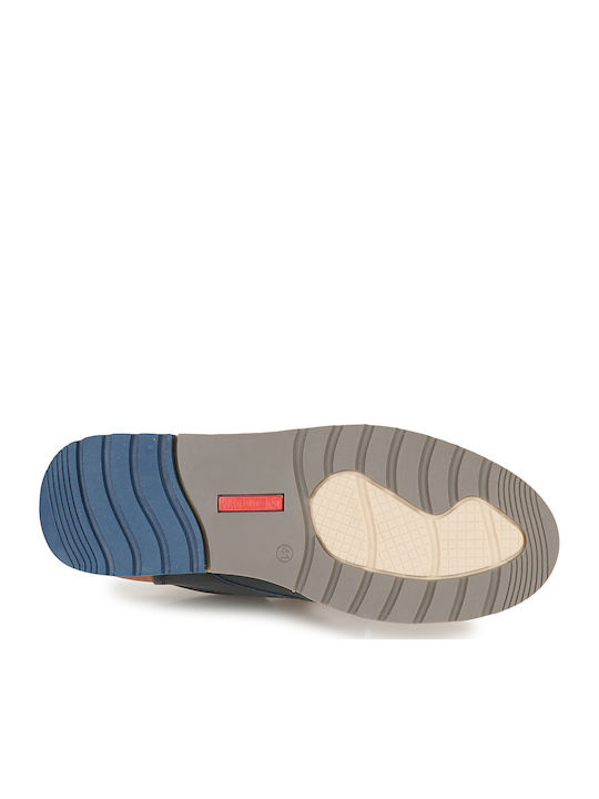 Navy Blue Men's Boots