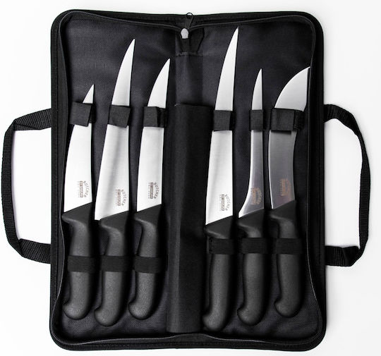 Samura Butcher Σετ Μαχαίρια από Ανοξείδωτο Ατσάλι 6τμχ