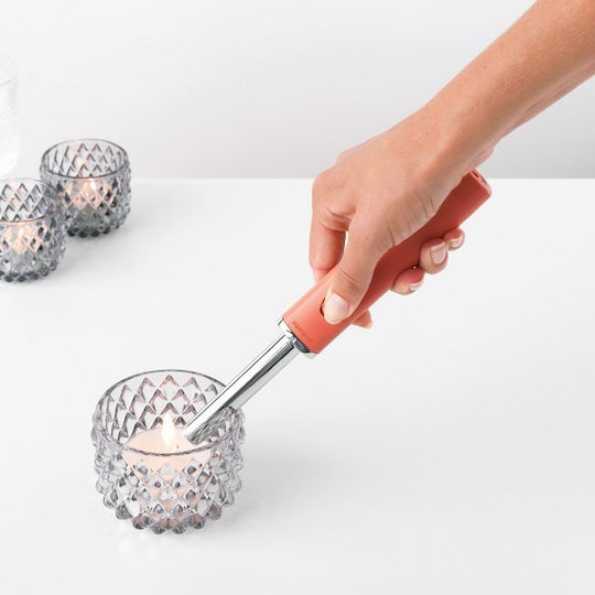 Brabantia Lecker Feuerzeug Flamme Terrakotta Rosa